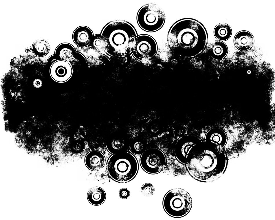 Black Grunge Banner Copyspace