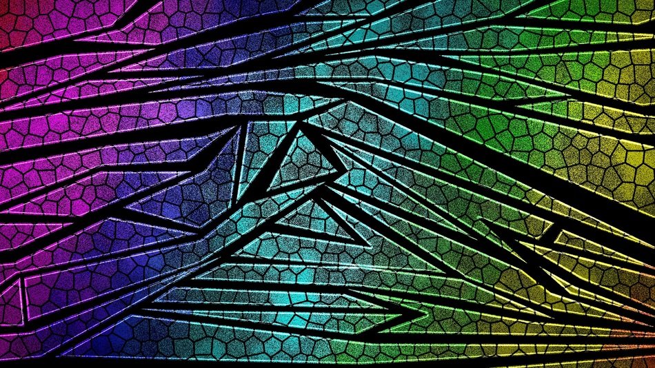 Abstract Background Rainbow Metal