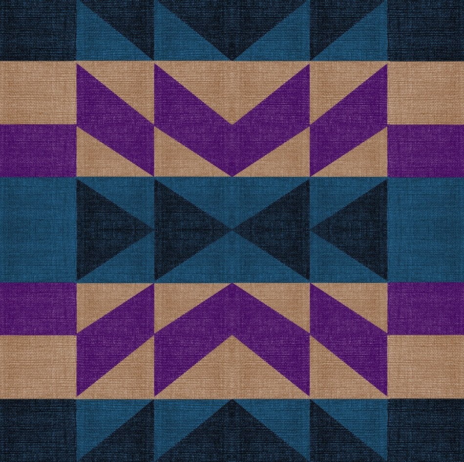 Aztec Fabric Textile Design