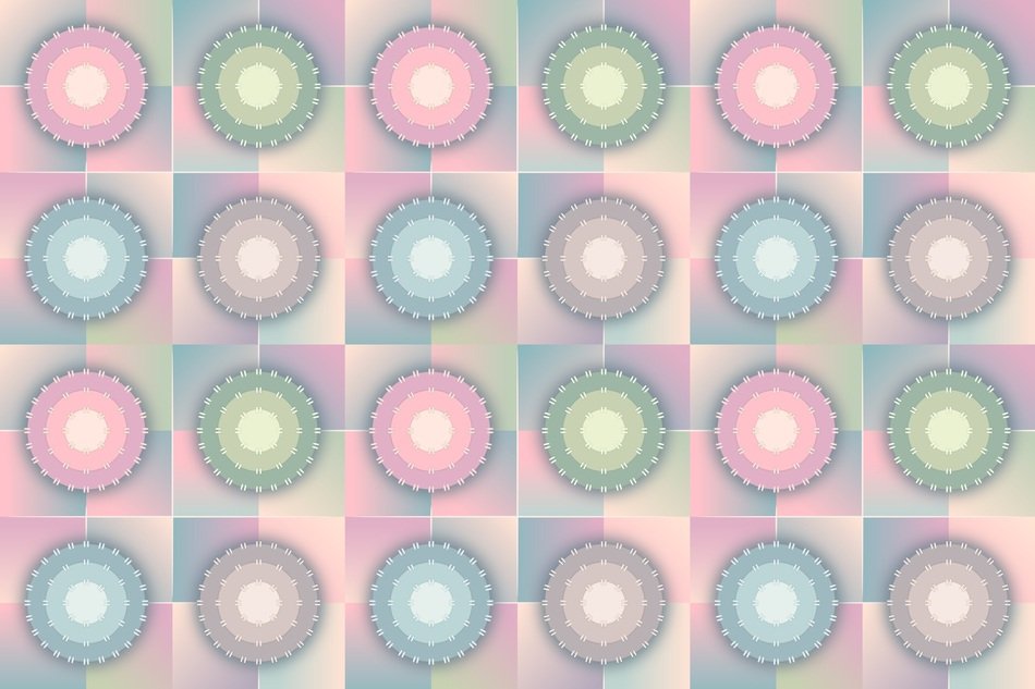Seamless Pattern Pastels
