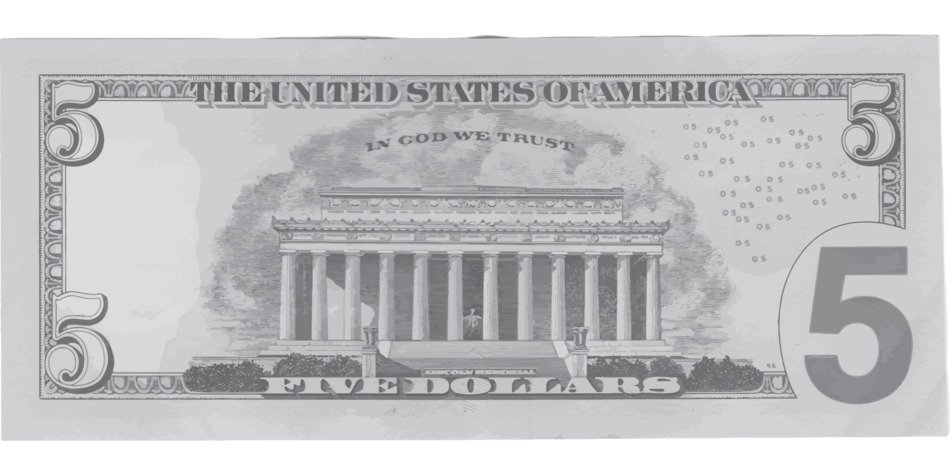 Dollar Five Abraham Lincoln