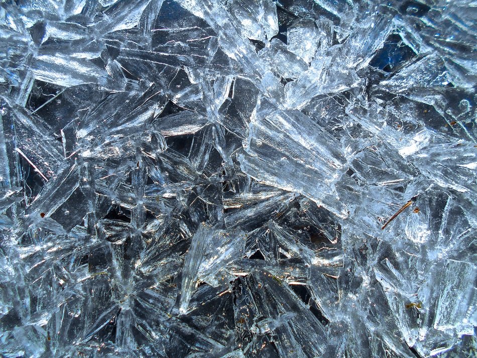 Two Ice Natural Art Winter