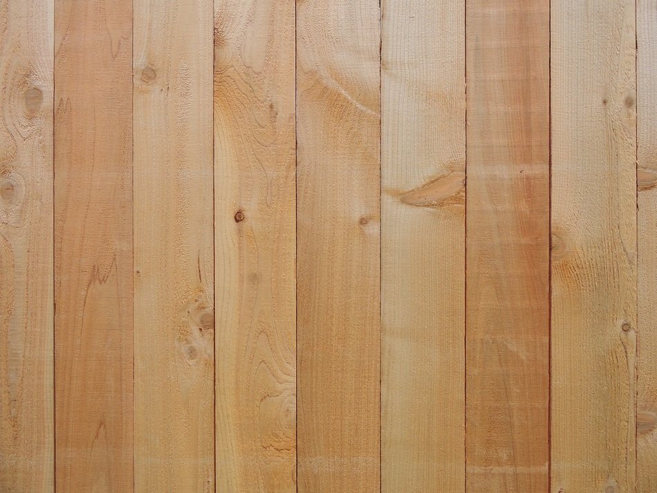 Wood New Fence Natural Testure