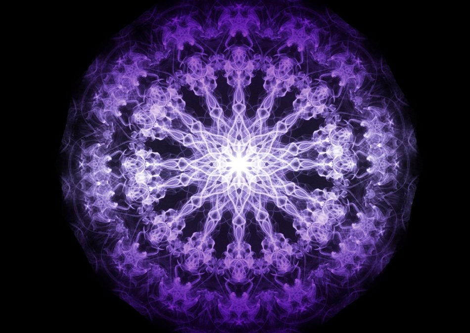 Fractal Mandala Background
