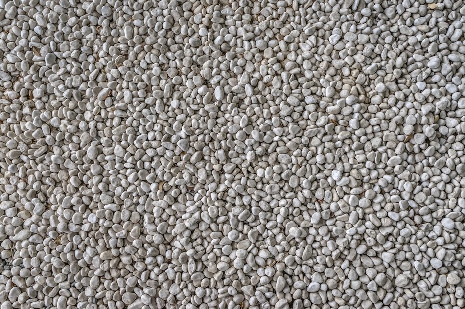 Stone Gravel White Pattern