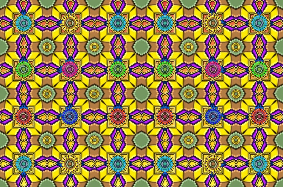 Tile Background Image Geometric