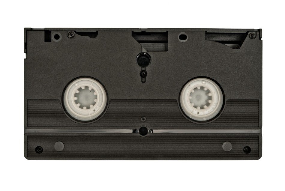 Vhs Tape Back Old Information
