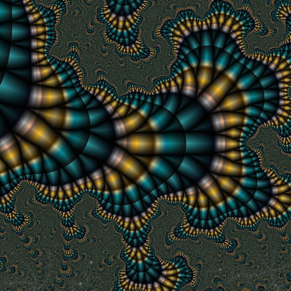 background with fractal figures