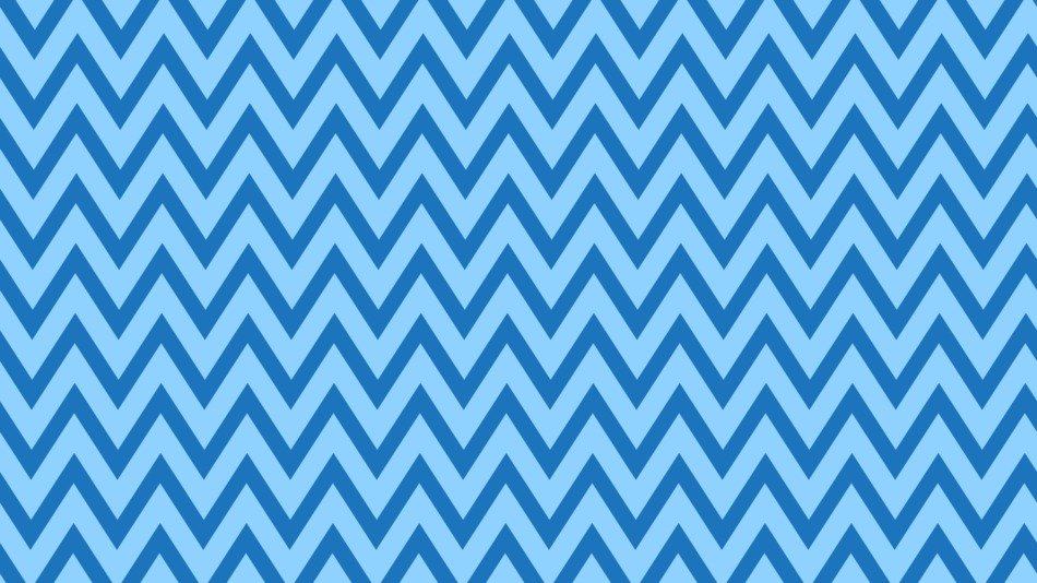 triangular blue waves