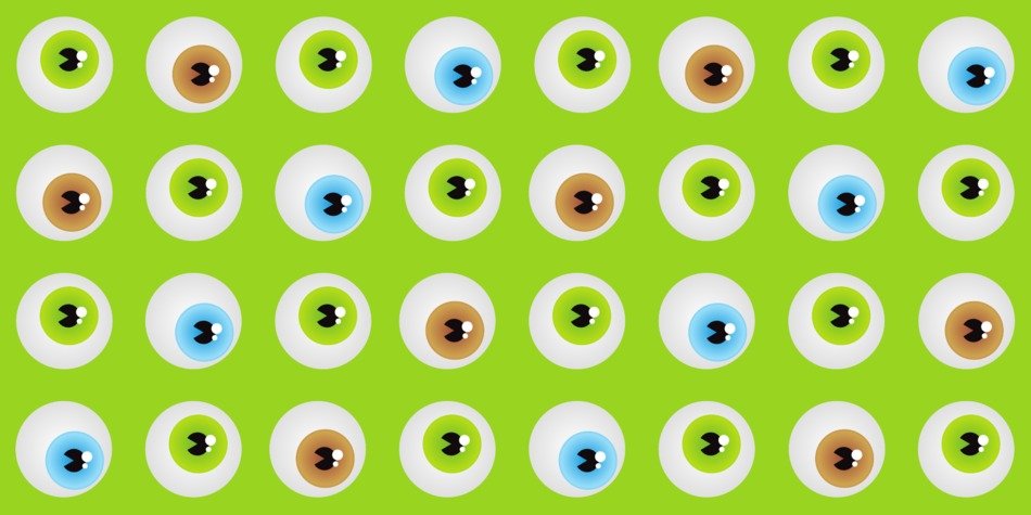 Eyes Background Structure