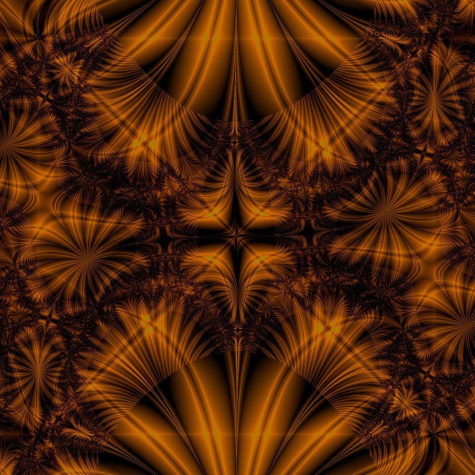 Background Pattern Yellow Gold