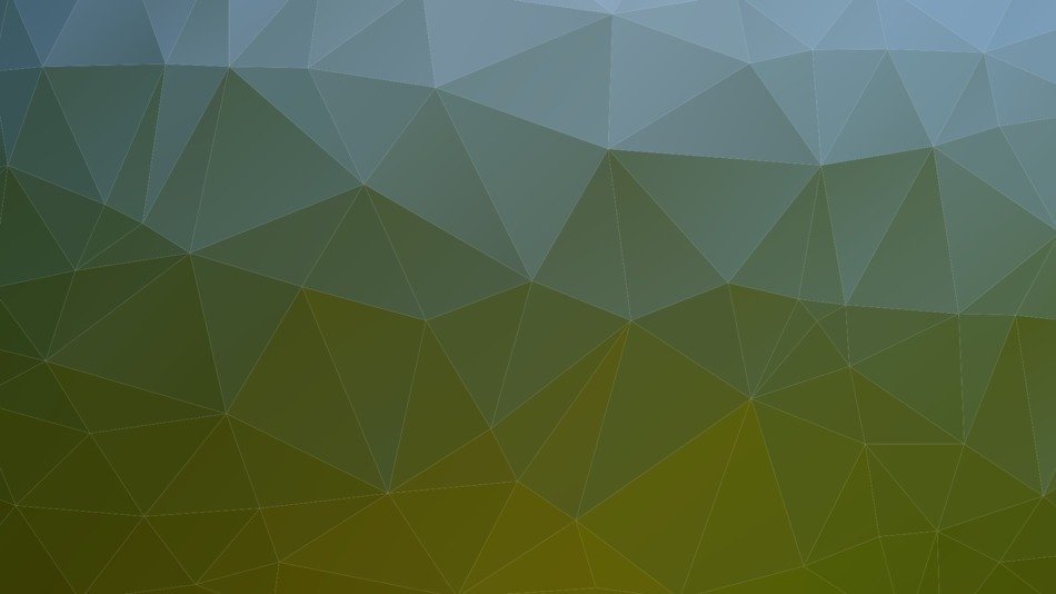 Mesh Background Triangles Green