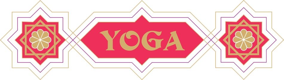 Moorish Pattern Yoga Star Flower