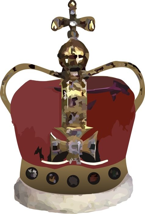 Crown King Red Texture Png
