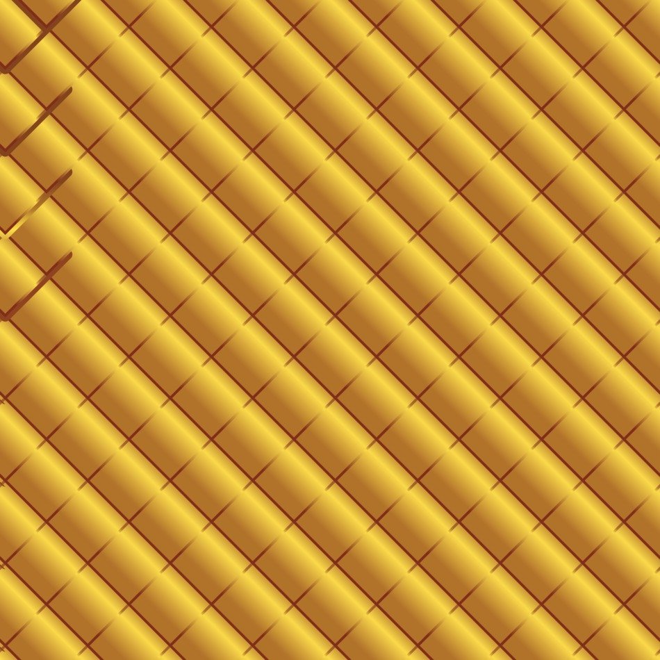 Pattern Gold Diamonds
