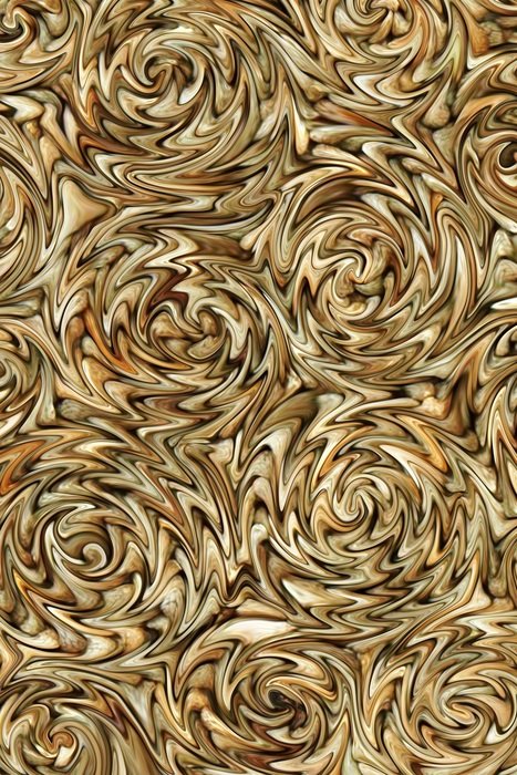 Background Swirls Brown