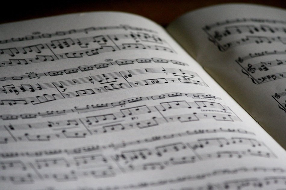 Music Sheet Notes Music Texture