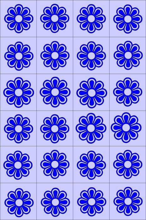 Pattern Flowers Background