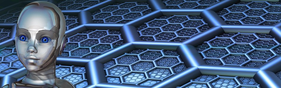 Banner Header Robot Background