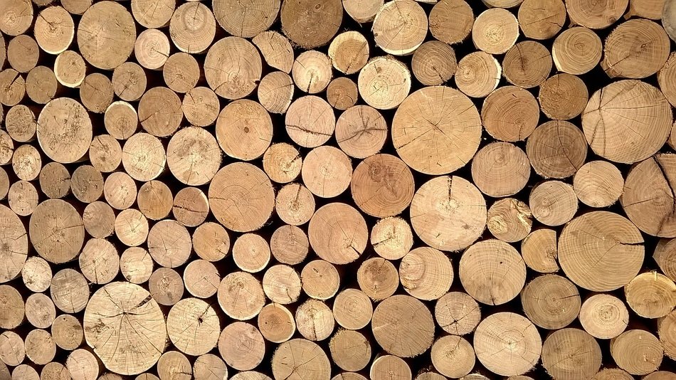 Material Wood Logs Casing