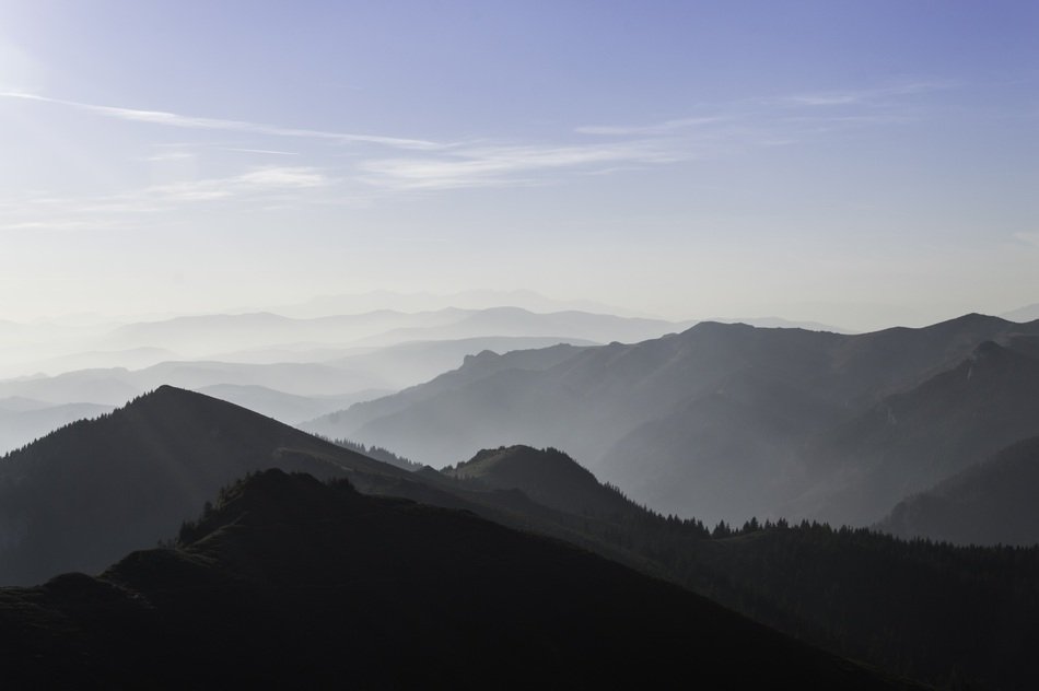 Mountain Cloud Sky Sunlight