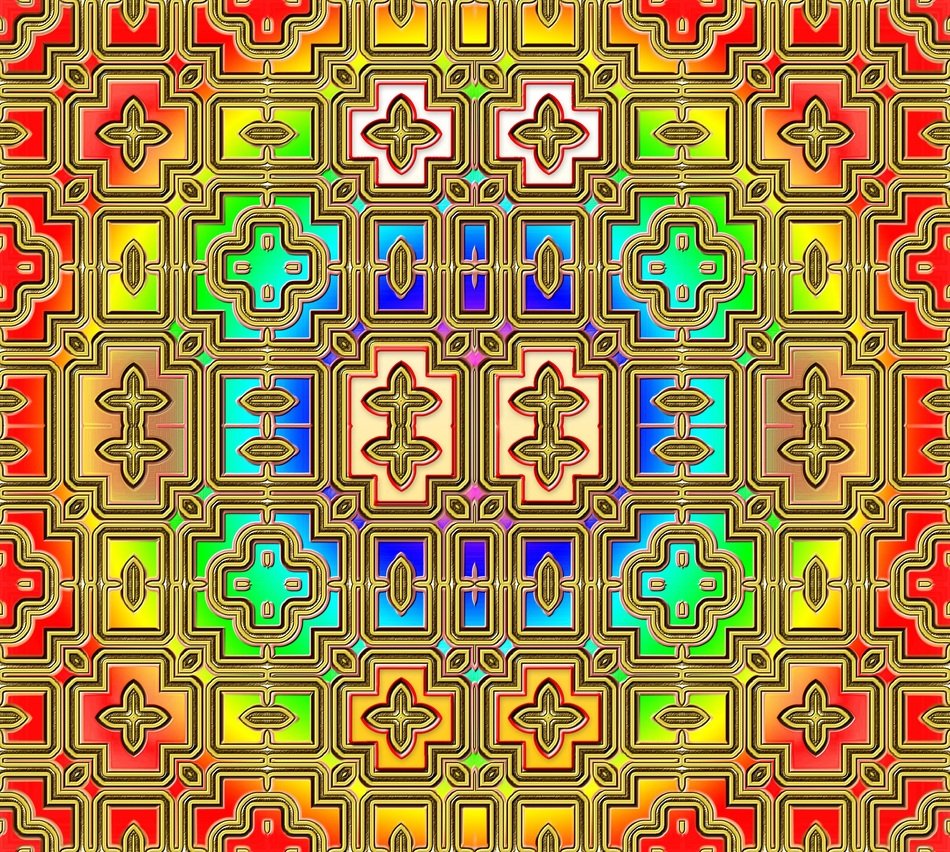Background Image Tile Geometric