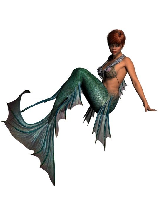 Mermaid Lady Fantasy Woman Girl