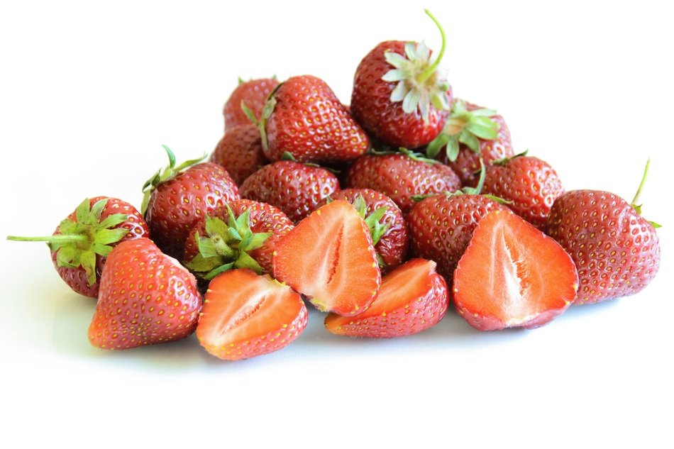 Juicy And Fresh Strawberries
