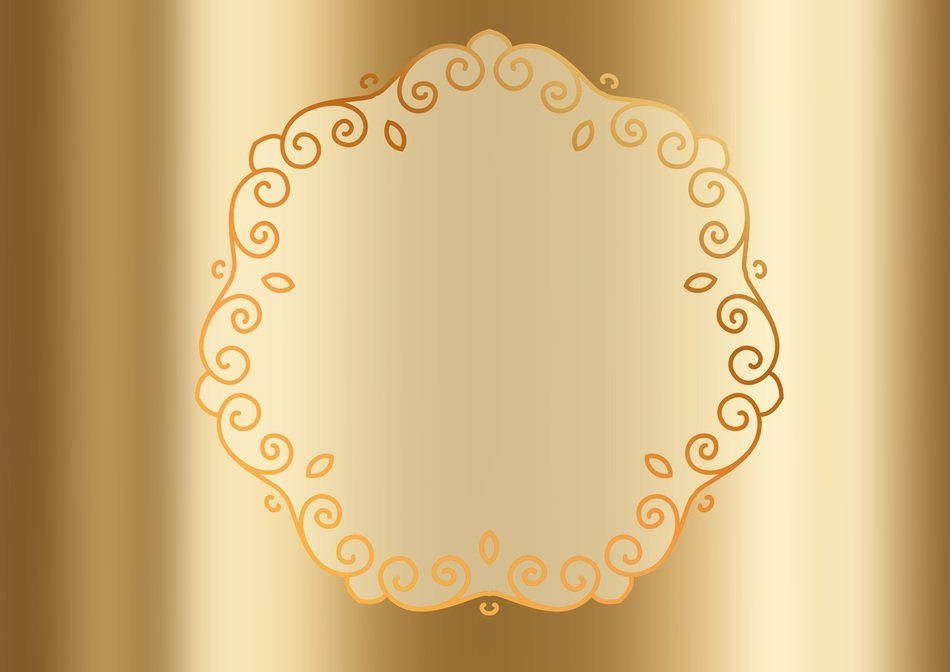 Gold Pattern About Metallic