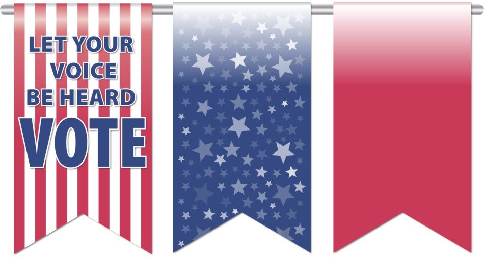 Stars Stripes Bookmark Element