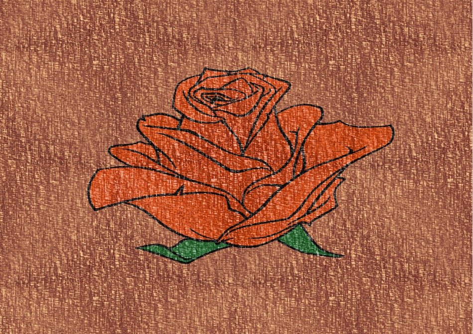 The Background Web Flower Rose