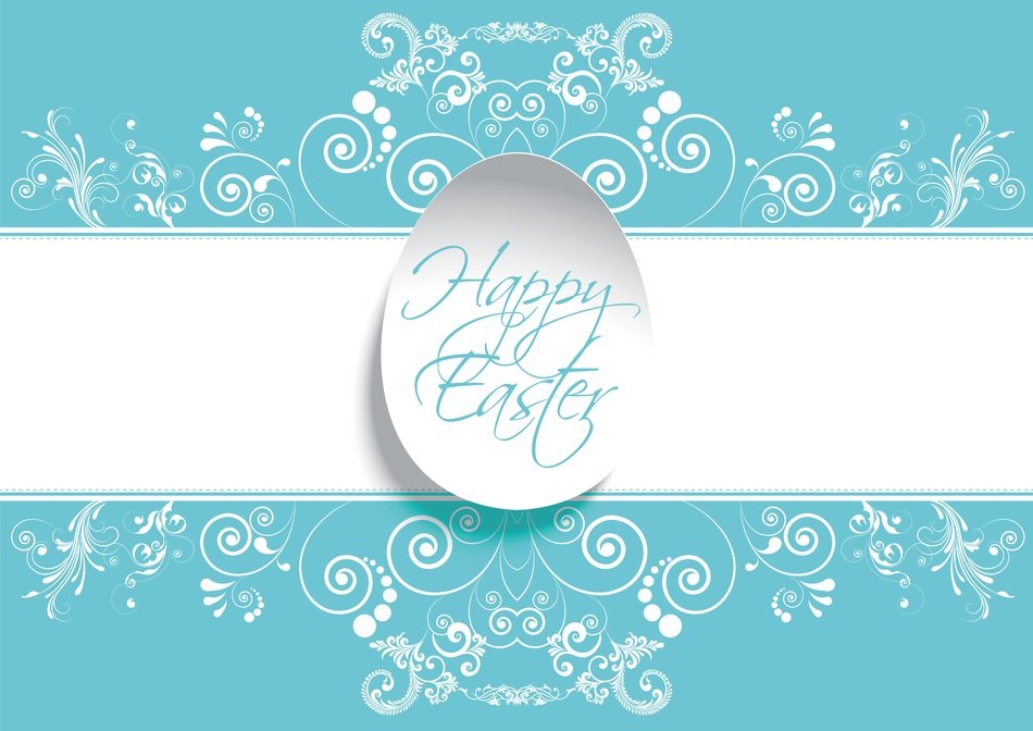 Floral Easter Spring Egg