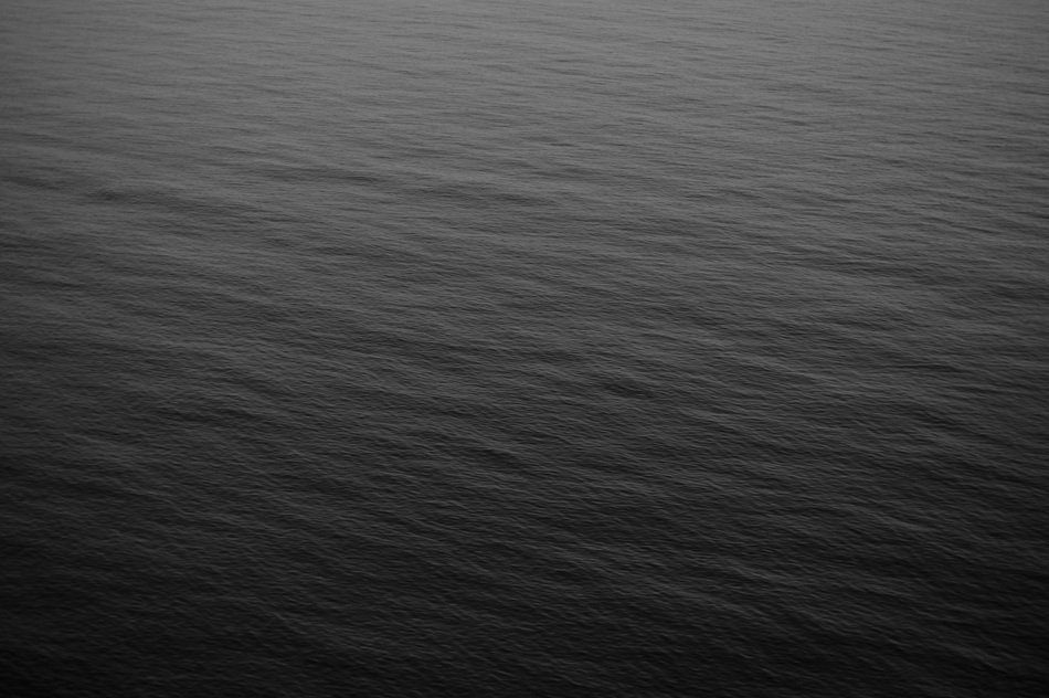 Ocean Water Black And White