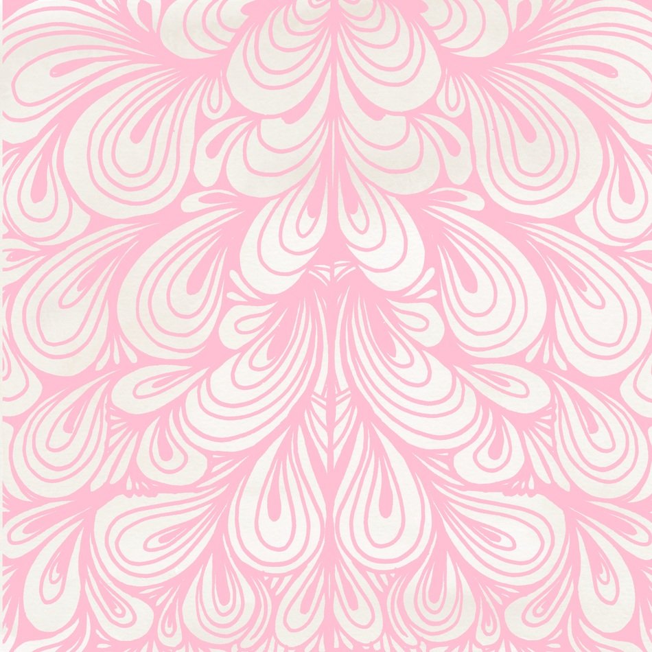 Background Feather Pink Frame