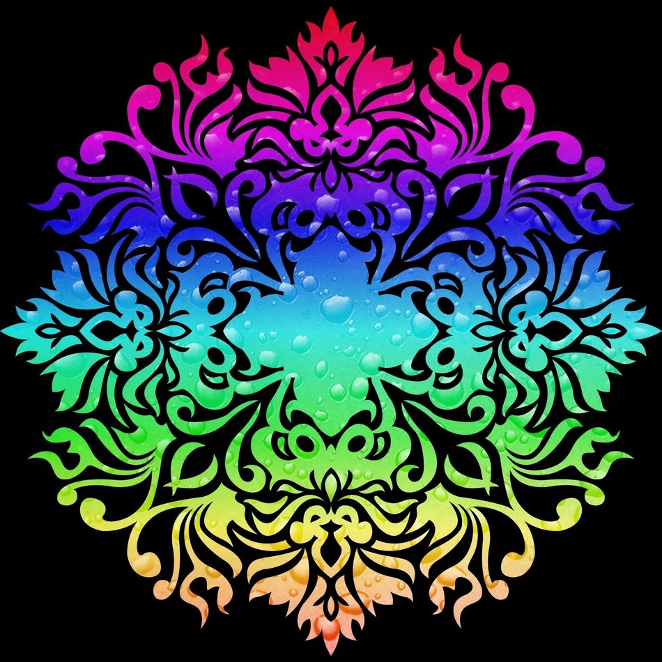 Pattern Rainbow Colors Fantasy