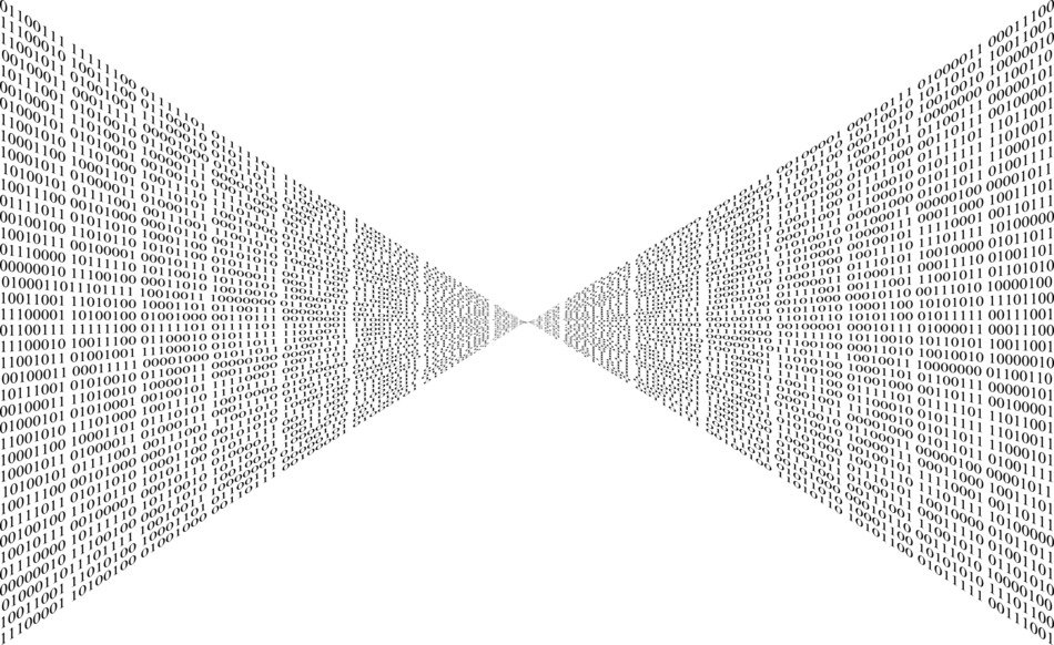 image of leaving binary code