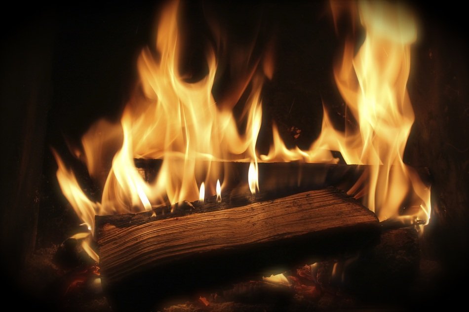 Fire Wood Fire Combustion Heat
