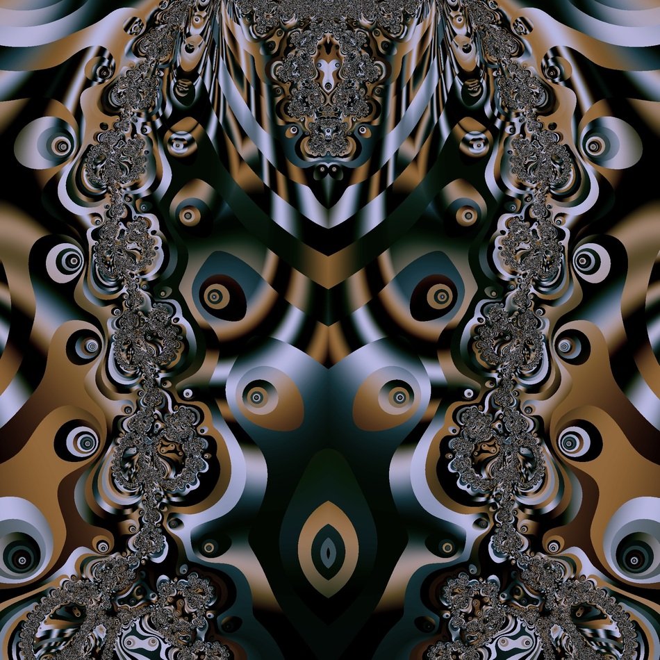 fractal artwork in brown colors as background