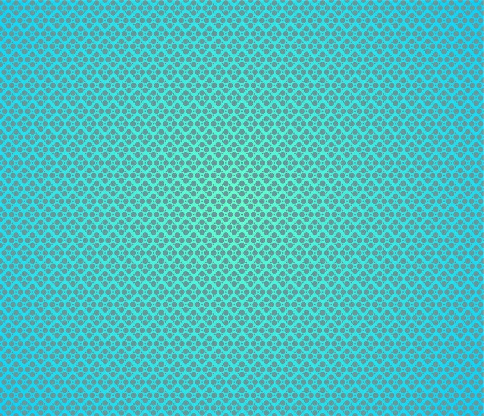 turquoise patterned wallpaper