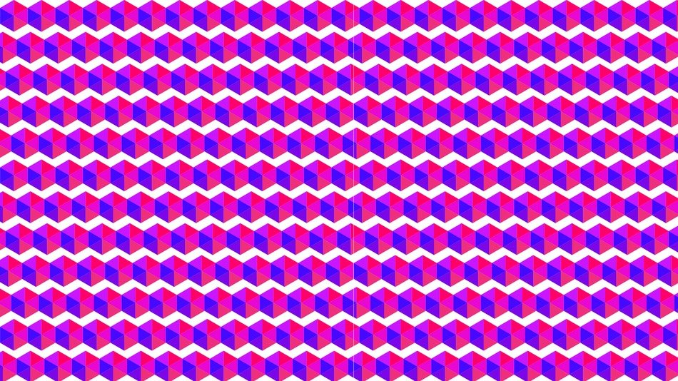 background of pink cubes