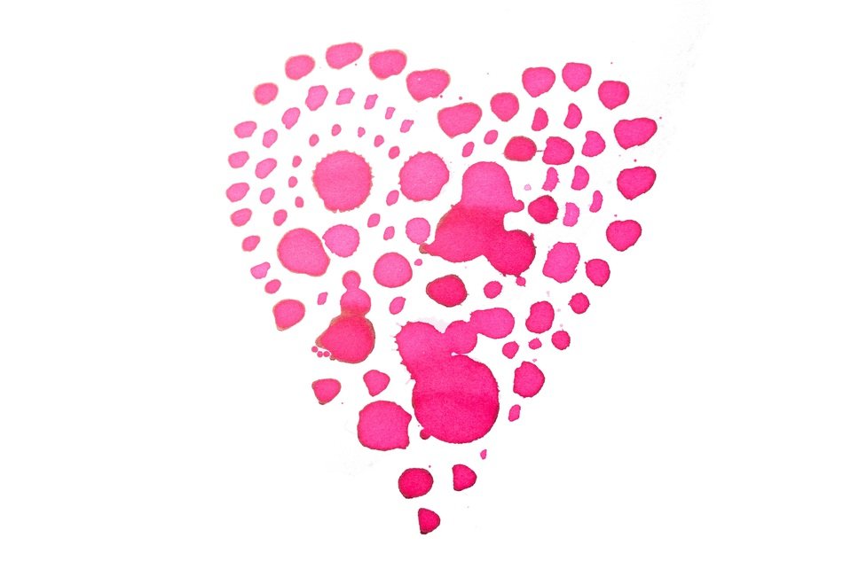 Heart Watercolor Watercolour