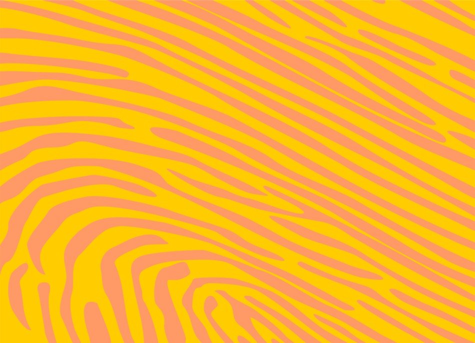 yellow background with pink pattern