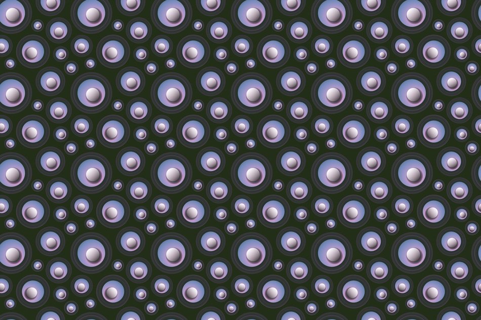 black background with purple circles