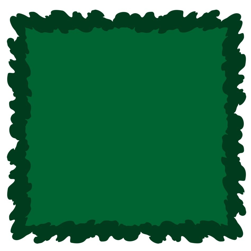 Dark Green Green Frame