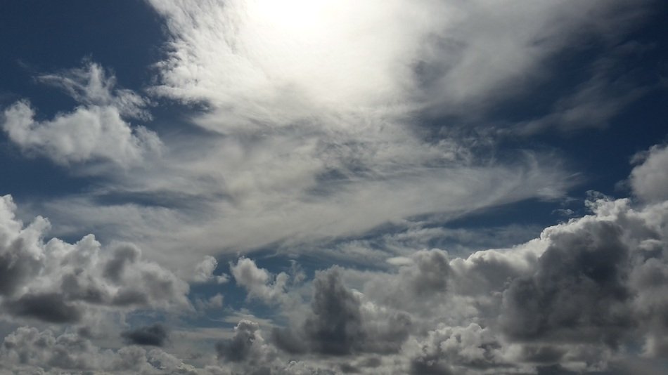 The Sky Blue Background Summer