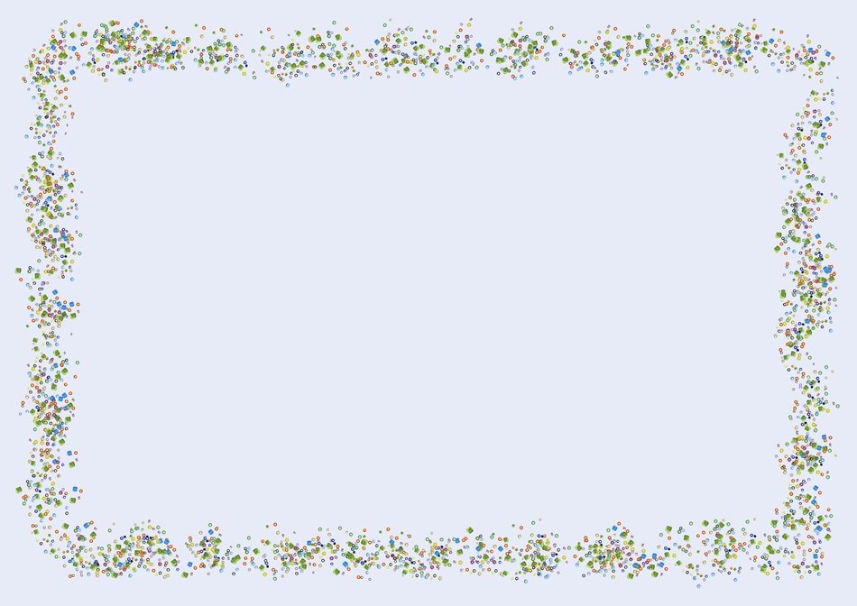 Template Border Background Bead