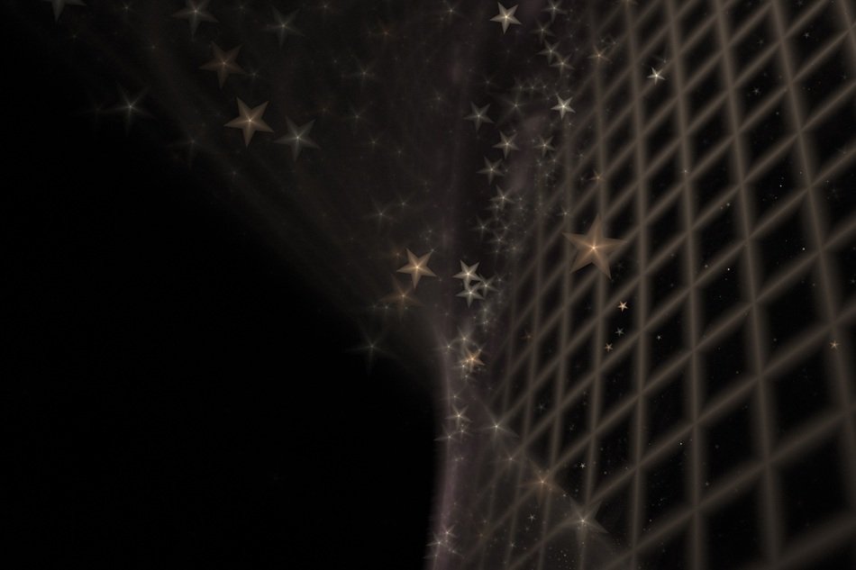 Background Abstract Stars Grid
