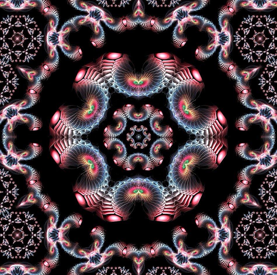 Tile Ornament Kaleidoscope