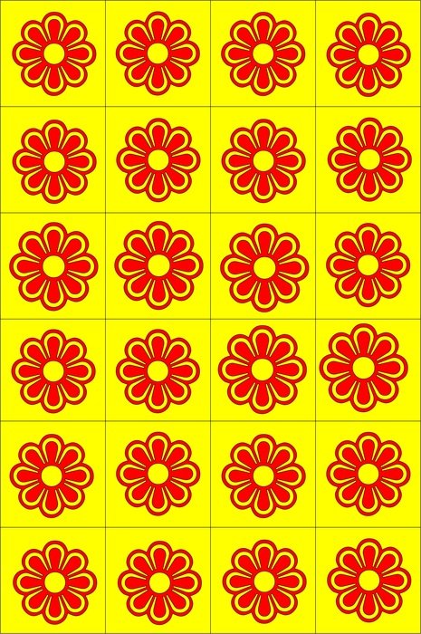 Pattern Design Graphics Colorful