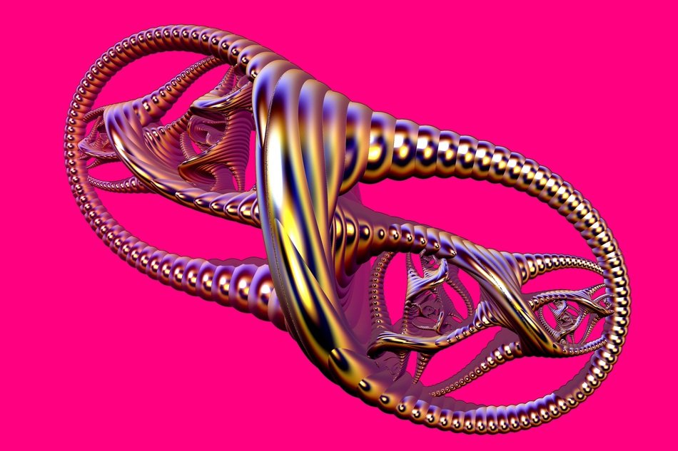Fractal Knot Texture 3D